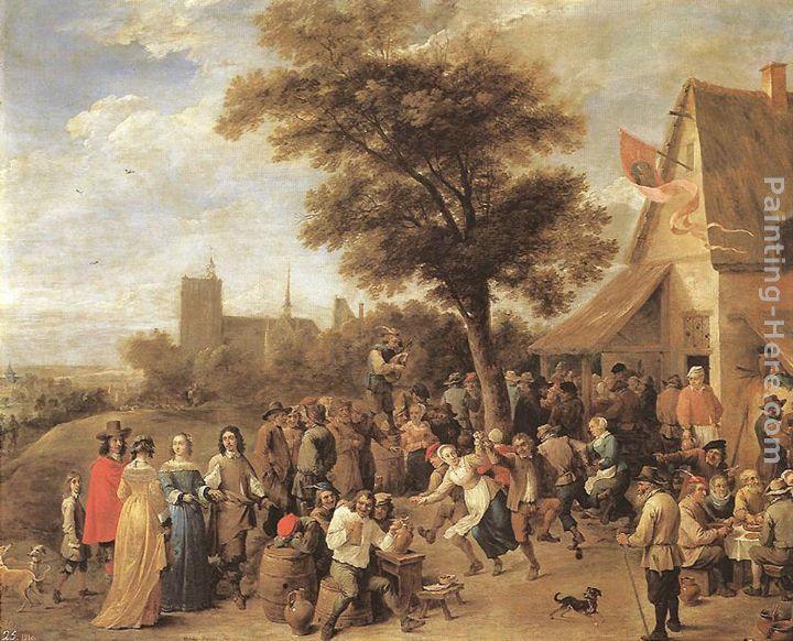 David the Younger Teniers Peasants Merry-making